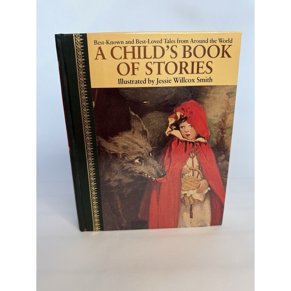 A Child’s Book of Stories Jessie Willcox Smith 1986 Hardcover Vtg Illustrated